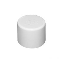 Platinium - Bouchon pvc blanc Ø25mm
