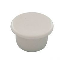 Hqpro - Bouchon pvc tête affleurante - Diametre : 12 - Hauteur : 8 - Teinte : Blanc - roto