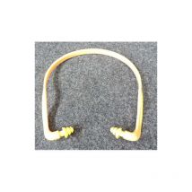 Bouchons d'oreilles silicone jaune réutilisables avec arceau Kapriol