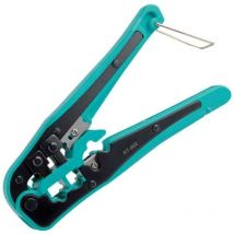 Derrui - shining house Sertissage de fil 3 en 1 pince à sertir Pince d'électricien Tool de sertissage de câble à cliquet