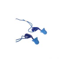 Bouchons d'oreilles détectables cordés jetables Uvex 26dB Bleu x 50 paires ( Prix pour Boîte de 50 )
