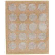 Bouchon à vis Fabriqué en pvc Finition lin Mesures 12120.5mm 40 Unités - talla