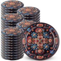 Bouchons pour couvercles de bocaux Fi82 Bouchon à vis Bouchons de bocaux 6 clips 50 pièces