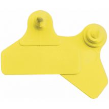 Boucles de marquage Ukaflex large+large nue jaune X20