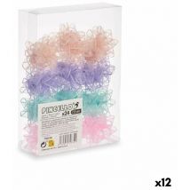 Rubans pastel en pvc 7,5 cm (12 unités)