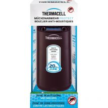 Thermacell - Appareil Anti-Moustiques & Moustiques Tigres Sans Fil - 20m² de Protection - Diffuseur Noir thpationoirn