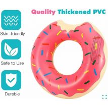 Bouée Donuts, Anneau de Natation Bouée d&39été Eau Jouet bouée Piscine bouée Gonflable bouet Gonflable Piscine Gonflable pour Piscine Bouée de