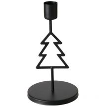 Bougeoir en métal pour une seule bougie norga, hauteur 17 cm.