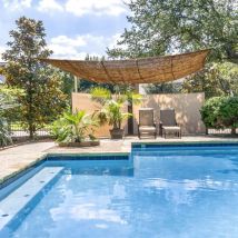 Wanda Collection - Voile d'ombrage à suspendre en fibre de coco 3x4m