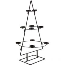 Bougeoir sapin pour 10 bougies