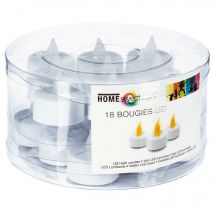 Bougie à led 4 cm x 18