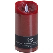 Aubry Gaspard - Grande bougie à led parfumée Fruits Rouges Grand modèle