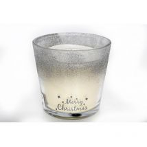 Bougie de Noël en pot design Ice