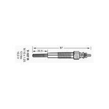 Bougie de prechauffage NGK Y-107R