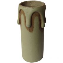 Bougie E14 rustique D.24 mm - Hauteur (en cm): 6.5