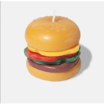Cheeseburger-Kerze – 50er Jahre Diner Stil – Lustige Deko für Partys – Wachs – 363992
