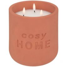 Bougie led Cosy rose terracotta 3,2kg Atmosphera Créateur D'intérieur