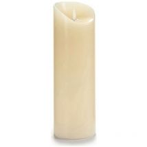 BigBuy Home S3605061 Bougie à Led, crème, 24 cm