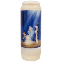 Bougie Nativité neuvaine