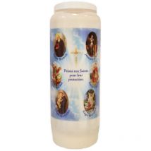 Bougie neuvaine de protection