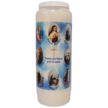 Bougie neuvaine de protection et santé
