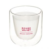 Bougie Parfumée En Verre 'Ilan' 130g Rouge Velvet