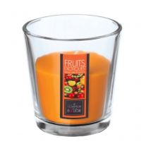 Bougie Parfumée en Verre 'Nina' 90g Fruits Exotiques