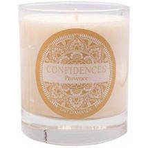 Confidences Provence - Bougie parfumée lait amande fabriquée en provence 280 gr
