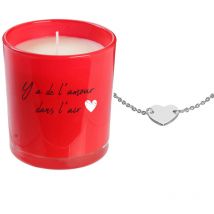 Bougie parfumée malaga + bracelet surprise