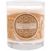 Bougie parfumée Musc – 180 g – Fabrication artisanale en cire 100 % végétale – Confidences Provence