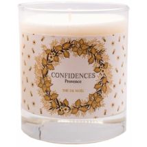 Confidences Provence - Bougie Parfumée Thé De Noël Fabriquée En Provence 180 G
