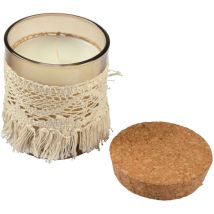 Bougie parfumée avec bouchon