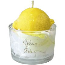 Bougie parfumée Mousse au citron fabriquée en Provence