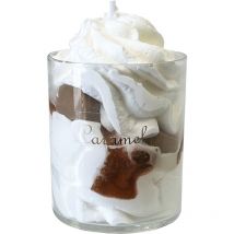 Bougie parfumée Mousse et Caramel - Fait main
