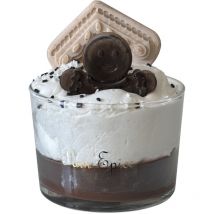 Bougie parfumée mousse Pain d'épices fabriquée en Provence