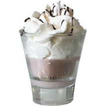 Bougie parfumée verrine Caramel fabriquée en Provence