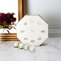 Bougie – Bougie parfumée X8 calendrier – Matières, Hauteur, Quantité par pack – MOBILIBRICO