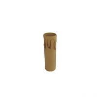 Bougie rustique E14, hauteur 6.5cm