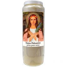 Bougie Sainte Philomène neuvaine