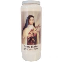 Bougie Sainte thérèse neuvaine