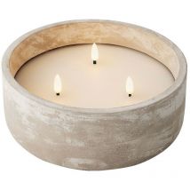 EDM - E3/71374 bougie solaire intérieur & extérieur 28X8CM 3 leds éclairage effet flamme