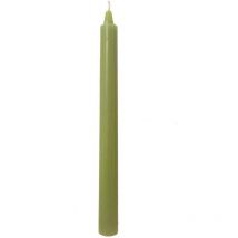 Bougie teintée dans la masse vert