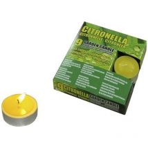 Bougies chauffe-plat à la citronnelle 9 pièces