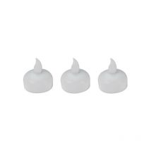 Bougies de noël flottantes à led rouge - 3 pcs