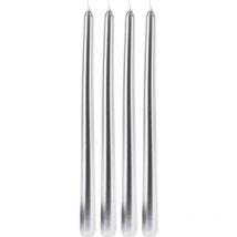 Bougies de table métalliques, 30 cm