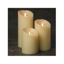 Bougies Leds D10x20cm