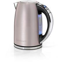 Cuisinart - Bouilloire à température réglable 1.7l 3000w rose cpk17pie