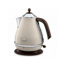 Delonghi - Bouilloire Electrique Icona Vintage kbov 2001.BG - 1.7 l - Résistance cachée en inox