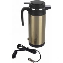 Gotrays - Bouilloire Electriques, 1200ML 12V en Acier Inoxydable Électrique Bouilloire De Voiture Voiture Tasse De Chauffage Voyage Thermoses