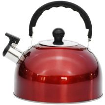 Ynkkvre - Bouilloire sifflante en acier inoxydable léger, 3L